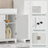 SoBuy | Waschbeckenunterschrank | Badezimmerschrank Weiß | Landhaus | BZR18-W