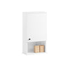 SoBuy | Hängeschrank Bad | Wandschrank | Medizinschrank | Weiß | BZR25-W