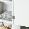SoBuy | Hängeschrank Bad | Wandschrank | Medizinschrank | Weiß | BZR25-W