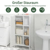 SoBuy | Badkommode | Badzimmerschrank | Flurschrank Weiß | BZR39-W
