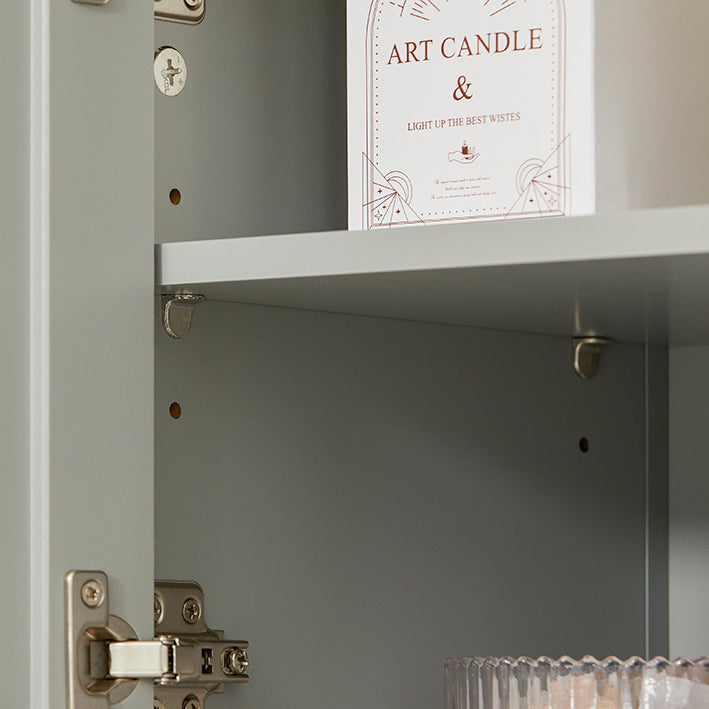 SoBuy | Waschbeckenunterschrank | Badschrank | Waschtisch Hellgrau | BZR69-HG