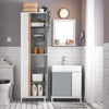 SoBuy | Bad Hochschrank | Badschrank | Badezimmermöbel | BZR76-HG