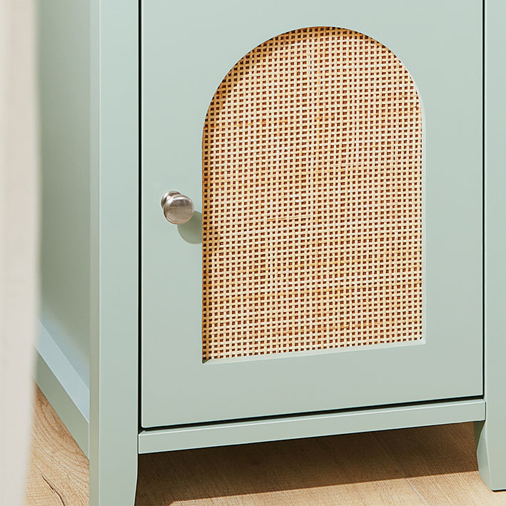 SoBuy | Druckertisch | Druckerständer | Schrank für Büro | Beistelltisch | Grün | FBT159-GR