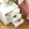 SoBuy | Nachttisch | Beistelltisch | Telefontisch | Kommode Weiß | FBT95-W