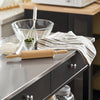 SoBuy | Küchenwagen mit Edelstahlplatte | Sideboard | Servierwagen Schwarz | FKW47-SCH