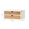 Sobuy | Kávová kapsle krabice | Úložný box | Schubladenbox Bamboo | FRG180 WN
