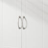 Vorverkauf | SoBuy | Hängeschrank mit 2 Türen | Badschrank | Wandschrank | Küchenschrank | Weiß | FRG231-L-W