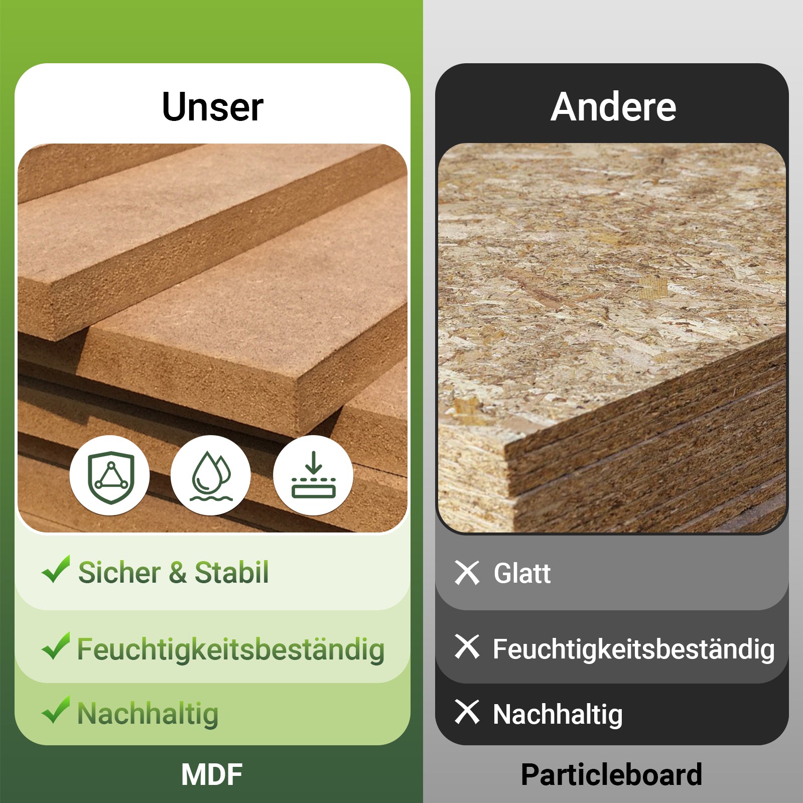 SoBuy | Hängeschrank mit 2 Türen | Badschrank | Wandschrank | Weiß | FRG231-L-W