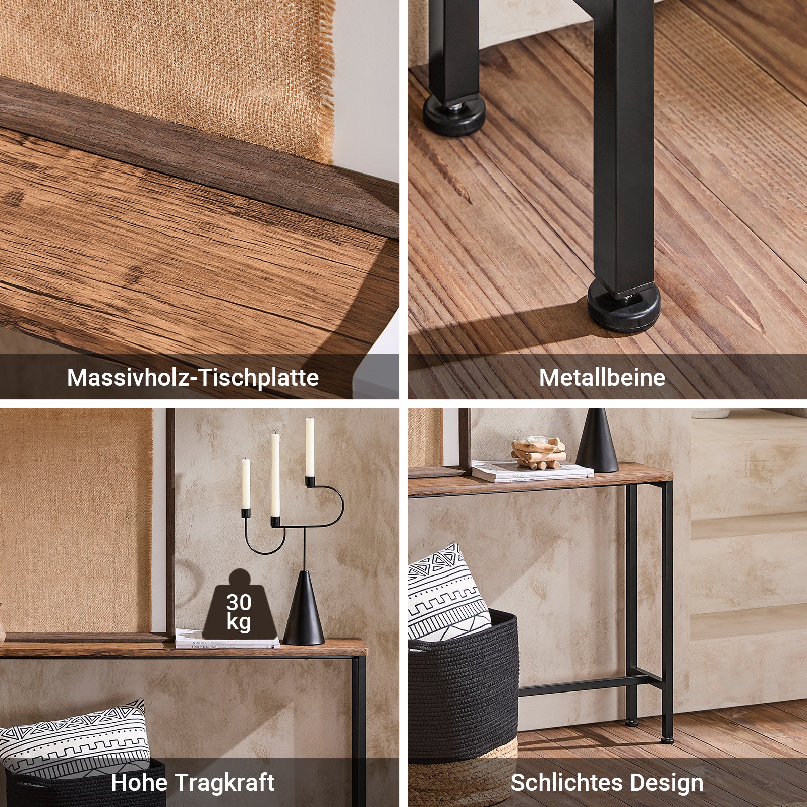 Vorverkauf | SoBuy | Konsolentisch | Flurtisch | Dekotisch | Sideboard | Beistelltisch 20cm | FSB19