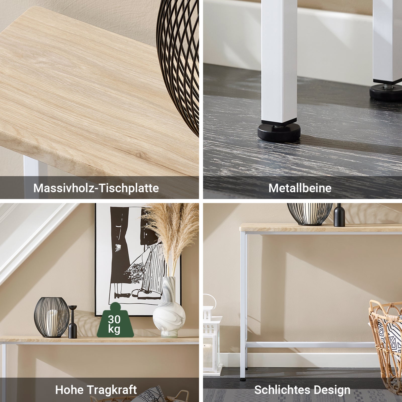 Vorverkauf | SoBuy | Konsolentisch | Flurtisch | Dekotisch | Sideboard | Beistelltisch 20cm | FSB19