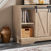 SoBuy | Sideboard mit Schiebetüren | Kommode | TV-Schrank | Flurschrank | FSB60-E