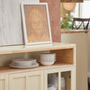 SoBuy | Sideboard | Küchenschrank | Flurschrank | Kommode | Beige | FSB80-MI