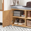 Sobuy | Cloakroom Bench | Sedadlo | Rostlinná lavice | Lavička bot | Televizní skříňka | FSR132-W