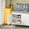 Sobuy | Cloakroom Bench | Sedadlo | Rostlinná lavice | Lavička bot | Schuhregal | FSR128-W