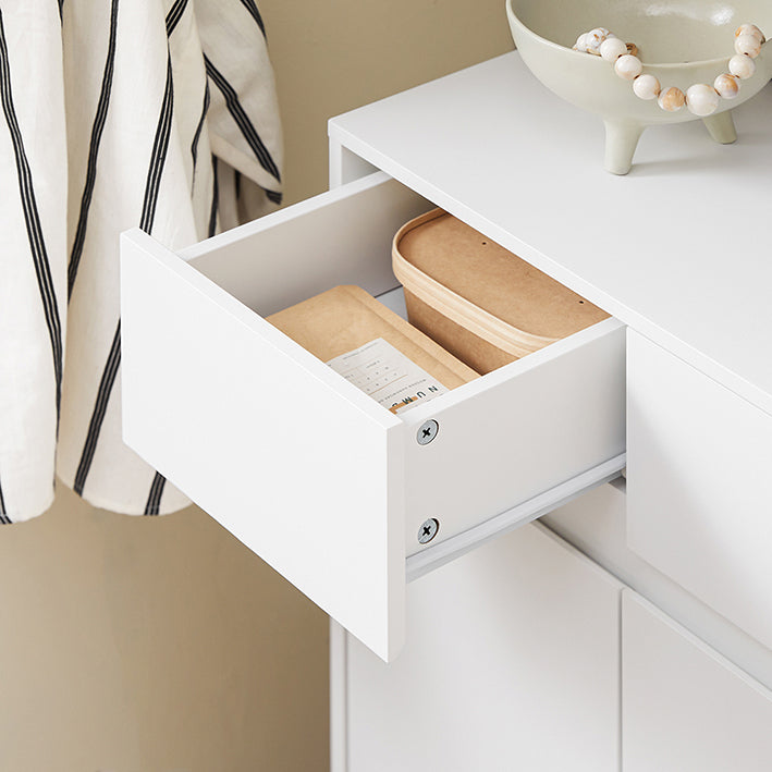 SoBuy | Schuhschrank | Sideboard | Flurschrank | Kommode | Küchenschrank | FSR190-WN