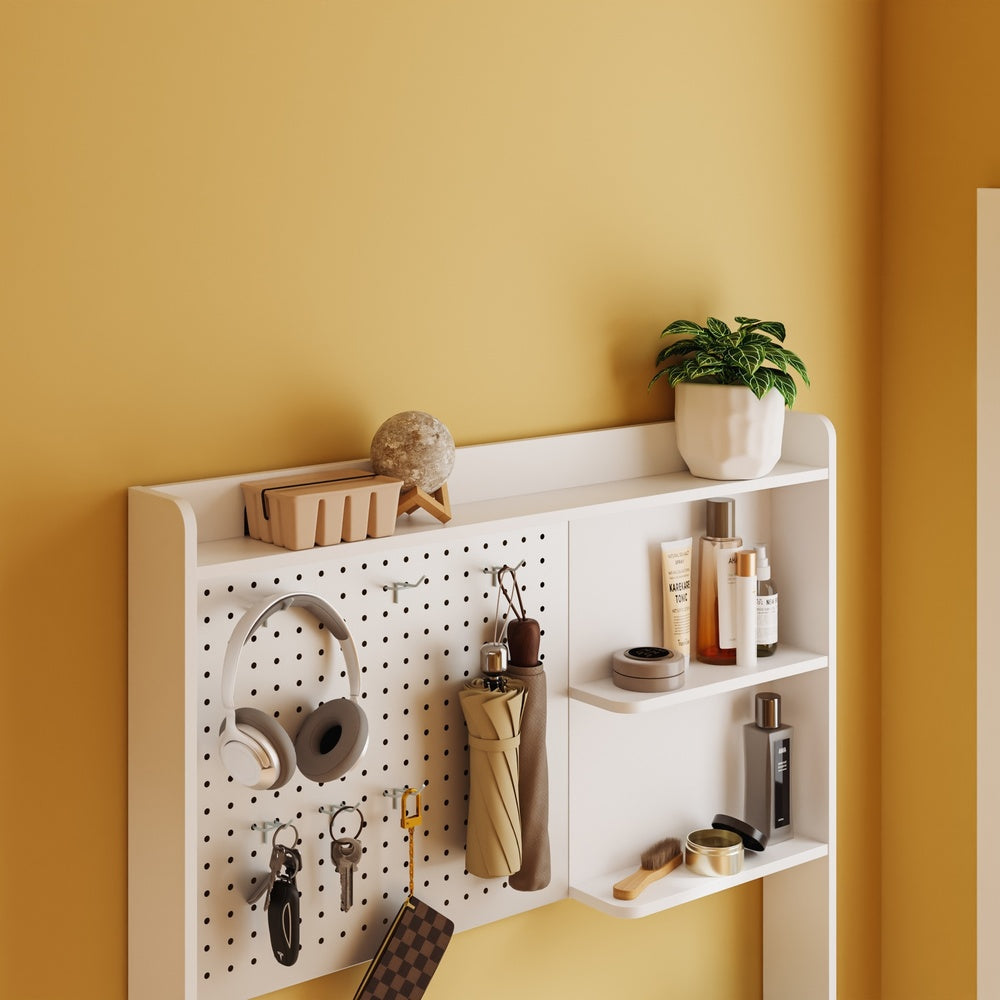 SoBuy | Schuhkipper | Schuhschrank schmal hoch weiß | Weiß | 83×14×197 cm | FSR232-W