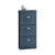 SoBuy | Schuhkipper | Schuhschrank mit 3 Klappen | Schuhkommode Blau | FSR94-B