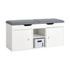 Sobuy | Cloakroom Bench | Sázka lavice | Boty Bench White | FSR96-W