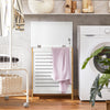 Sobuy | Bičování hrudníku | Sběratel prádla | Košík na prádlo Natural-White | FSS66-WN