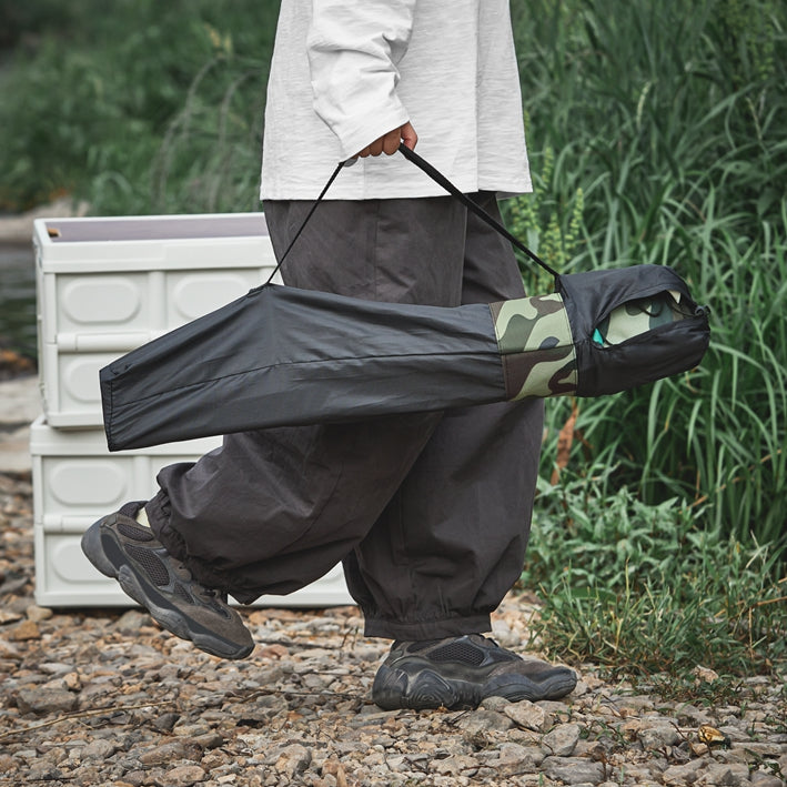 SoBuy | Campingstuhl | Angelstuhl mit Tragetasche | Faltstuhl | Klappstuhl | Tarnfarbe | FST96-TN