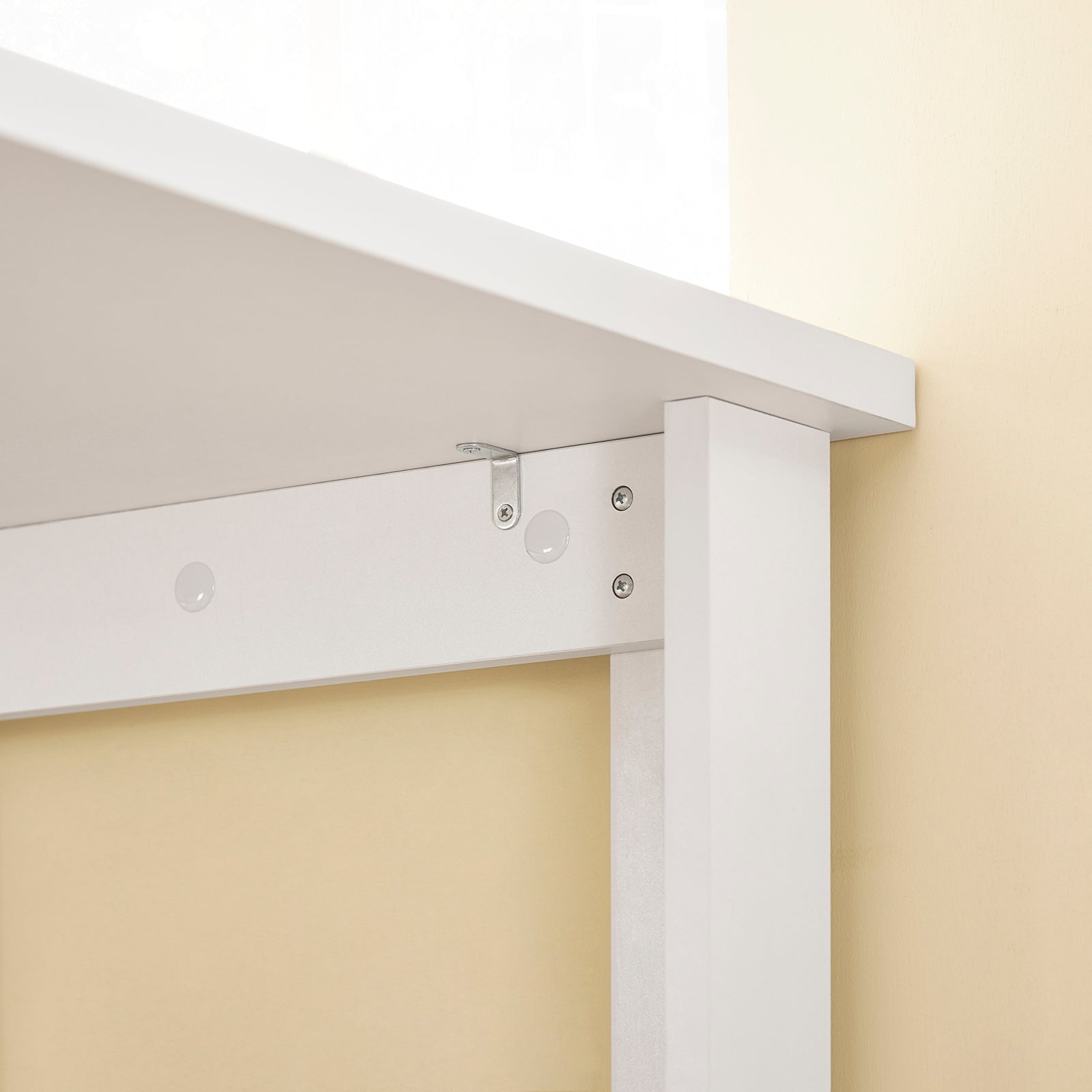 SoBuy | Bartisch | Stehtisch | Küchentisch Weiß | FWT17-II-W