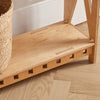 SoBuy | Konsolentisch mit Zapfenverbindungen | Flurtisch | Beistelltisch | Natur | HFSB01-N