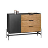 SoBuy | Sideboard | Flurschrank | Küchenschrank | Aufbewahrungsschrank | TV-Schrank | HFSB02-SCH