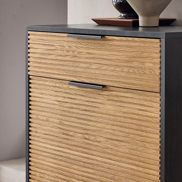 SoBuy | Schuhkipper mit 2 Klappen | Schuhschrank schmal | Schuhkommode | HFSR03-SCH