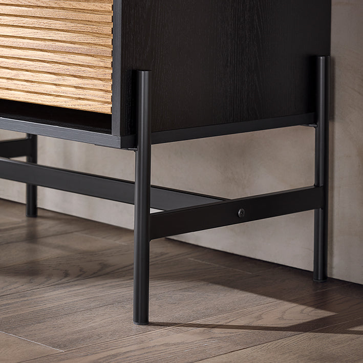 SoBuy | Schuhkipper mit 2 Klappen | Schuhschrank schmal | Schuhkommode | HFSR03-SCH