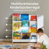 SoBuy | Kinderbücherregal | Zeitungsständer | Aufbewahrungsregal für Kinder | KMB32-W