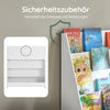 SoBuy | Kinderbücherregal | Zeitungsständer | Aufbewahrungsregal für Kinder | KMB32-W