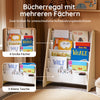 Vorverkauf | SoBuy | Kinderbücherregal | Zeitungsständer | für Kinder | Natur | KMB50-N