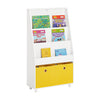 SoBuy | Kinderregal mit Boxen | Bücherregal | Spielzeugregal | Weiß | KMB69-W