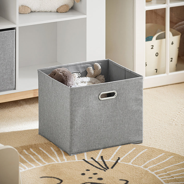 SoBuy | Kinderregal | Bücherregal | Aufbewahrungsregal für Kinder | Weiß-Natur | KMB85-W