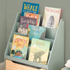 SoBuy | Kinder Bücherregal | Spielzeugtruhe | Aufbewahrungsregal Kinderzimmer | Grün-Natur| KMB95-GR