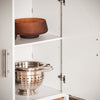 SoBuy | Kücheninsel | Sideboard | Küchenschrank | Kommode | Bartisch | Weiß-Natur | KNL09-WN