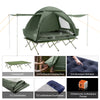 SoBuy 7in1 Zelt Campingzelt 2 Personen Outdoor Feldbett Grün 193x188x145cm OGS32-L-GR