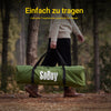 SoBuy | 3in1-Zelt Campingzelt Outdoor Feldbett 2 Person Grün 193x188x145cm | OGS32-II-L-GR