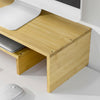 SoBuy | Design Monitorerhöhung für 2 Monitore | Monitorständer | BBF07-N