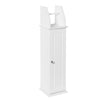 SoBuy | Toilettenrollenhalter | Badregal | Badezimmerschrank | BZR53-W