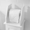 SoBuy | Toilettenrollenhalter | Badregal | Badezimmerschrank | BZR53-W