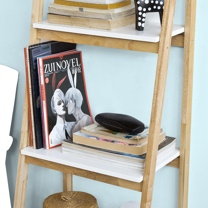 SoBuy | Leiterregal klappbar | Treppenregal | Blumentreppe | FRG162-N