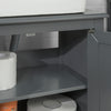 Sobuy | Sink Cabinet Tmavě šedá | Koupelnová skříňka | Landhaus | FRG202 DG