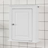 SoBuy | Hängeschrank Bad | Wandschrank | Medizinschrank | Weiß | FRG203-W