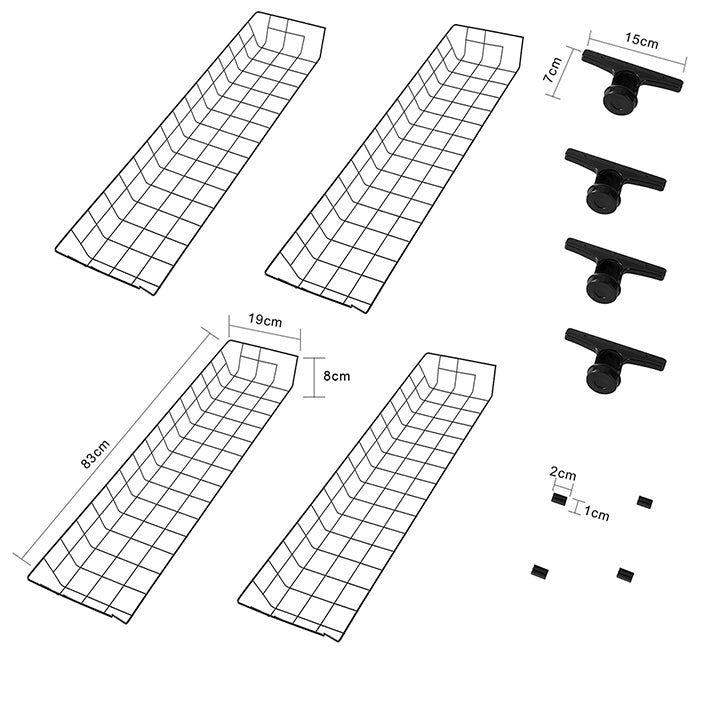 SoBuy | 2er Set Aufbewahrungskörbe | Körbe für FRG34 | FRG34-P02