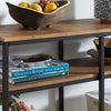 SoBuy | Konsolentisch mit Metallrahmen | Flurtisch | Sideboard | FSB42-Q