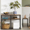 SoBuy | Konsolentisch mit Metallrahmen | Flurtisch | Sideboard | FSB42-Q