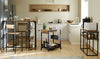 SoBuy | Konsolentisch mit Metallrahmen | Flurtisch | Sideboard | FSB42-Q