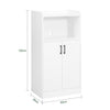 SoBuy | Küchenschrank | Sideboard | Flurschrank | Mikrowellenschrank | FSB47-W