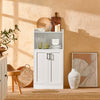 SoBuy | Küchenschrank | Sideboard | Flurschrank | Mikrowellenschrank | FSB47-W